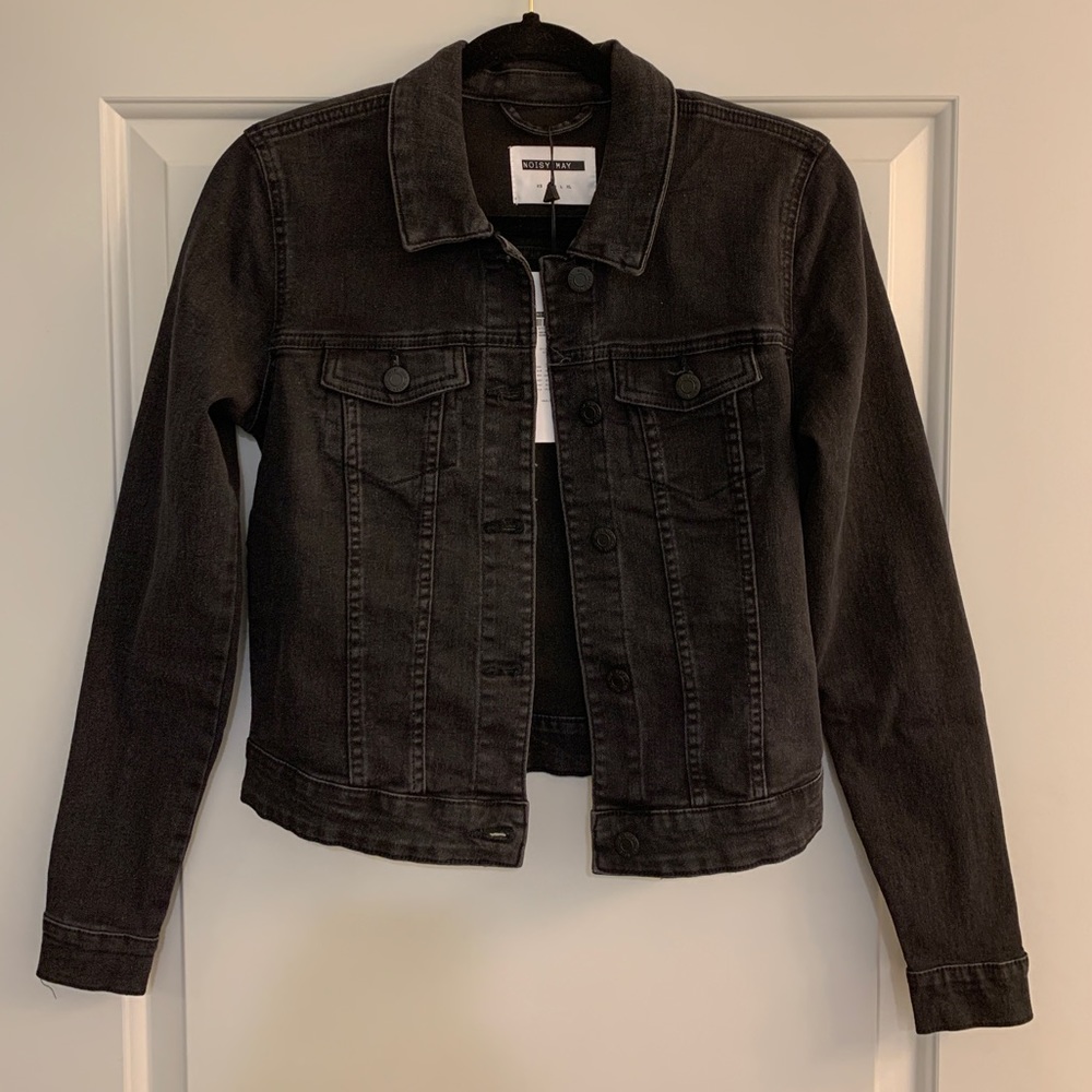 Black Jean Jacket